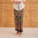 Sekarwangi - Mandalas Women's Premium Batik Pleated Skirt - Mandalas
