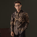 Semidian - Mandalas Kemeja Batik Pria Premium Lengan Panjang - Mandalas
