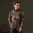 Semidian - Mandalas Kemeja Batik Pria Premium Lengan Panjang - Mandalas
