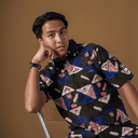 Seniman - Mandalas Kemeja Batik Pria Premium Lengan Pendek - Mandalas