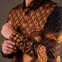 Sentana - Mandalas Kemeja Batik Pria Premium Lengan Panjang - Mandalas