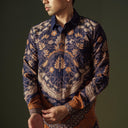 Serafi - Mandalas Kemeja Batik Pria Premium Lengan Panjang - Mandalas