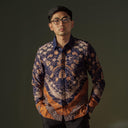 Serafi - Mandalas Kemeja Batik Pria Premium Lengan Panjang - Mandalas