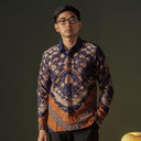 Serafi - Mandalas Kemeja Batik Pria Premium Lengan Panjang - Mandalas