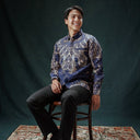 Serasi - Mandalas Kemeja Batik Pria Premium Lengan Panjang - Mandalas