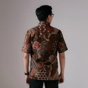Seroja - Mandalas Premium Men's Short Sleeve Batik Shirt - Mandalas