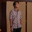 Shela - Mandalas Kemeja Batik Pria Premium Lengan Pendek - Mandalas