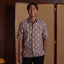 Shela - Mandalas Kemeja Batik Pria Premium Lengan Pendek - Mandalas