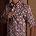 Shela - Mandalas Kemeja Batik Pria Premium Lengan Pendek - Mandalas