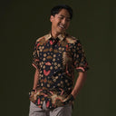 Simatam - Mandalas Kemeja Batik Pria Premium Lengan Pendek - Mandalas