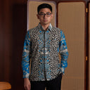 Simazur - Mandalas Kemeja Batik Pria Premium Lengan Panjang - Mandalas