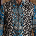 Simazur - Mandalas Kemeja Batik Pria Premium Lengan Panjang - Mandalas