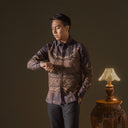 Sindoro - Mandalas Kemeja Batik Pria Premium Lengan Panjang - Mandalas