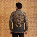 Sitiagung - Mandalas Premium Men's Long Sleeve Batik Shirt - Mandalas