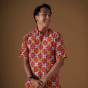 Sitrus - Mandalas Kemeja Batik Pria Premium Lengan Pendek - Mandalas