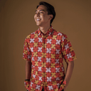 Sitrus - Mandalas Kemeja Batik Pria Premium Lengan Pendek - Mandalas