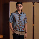 Skinari - Mandalas Kemeja Batik Pria Premium Lengan Pendek - Mandalas