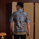 Skinari - Mandalas Kemeja Batik Pria Premium Lengan Pendek - Mandalas