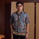 Skinari - Mandalas Kemeja Batik Pria Premium Lengan Pendek - Mandalas