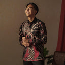 Skrodian - Mandalas Kemeja Batik Pria Premium Lengan Panjang - Mandalas