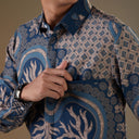 Sonako - Mandalas Kemeja Batik Pria Premium Lengan Panjang - Mandalas