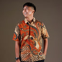 Soroning - Mandalas Kemeja Batik Pria Premium Lengan Pendek - Mandalas