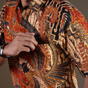 Soroning - Mandalas Kemeja Batik Pria Premium Lengan Pendek - Mandalas