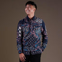 Spirula - Mandalas Kemeja Batik Pria Premium Lengan Panjang - Mandalas