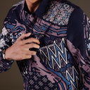 Spirula - Mandalas Kemeja Batik Pria Premium Lengan Panjang - Mandalas