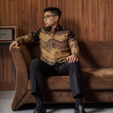 Staria - Mandalas Kemeja Batik Pria Premium Lengan Panjang - Mandalas