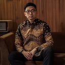 Staria - Mandalas Kemeja Batik Pria Premium Lengan Panjang - Mandalas