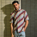 Starlet - Mandalas Kemeja Batik Pria Premium Lengan Pendek - Mandalas