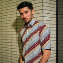 Starlet - Mandalas Kemeja Batik Pria Premium Lengan Pendek - Mandalas