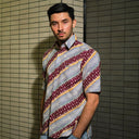 Starlet - Mandalas Kemeja Batik Pria Premium Lengan Pendek - Mandalas