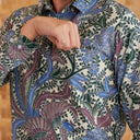 Sulurwablu - Mandalas Kemeja Batik Pria Premium Lengan Panjang - Mandalas