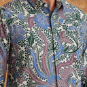 Sulurwablu - Mandalas Kemeja Batik Pria Premium Lengan Panjang - Mandalas