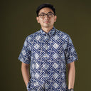 Swasi - Mandalas Kemeja Batik Pria Premium Lengan Pendek - Mandalas