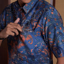 Syakaren - Mandalas Kemeja Batik Pria Premium Lengan Pendek - Mandalas