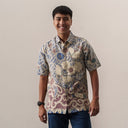 Tamani - Mandalas Kemeja Batik Pria Premium Lengan Pendek - Mandalas