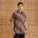 Tangarun - Mandalas Kemeja Batik Pria Premium Lengan Pendek - Mandalas
