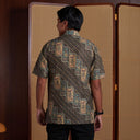 Tanggara - Mandalas Kemeja Batik Pria Premium Lengan Pendek - Mandalas