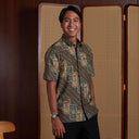 Tanggara - Mandalas Kemeja Batik Pria Premium Lengan Pendek - Mandalas