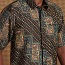 Tanggara - Mandalas Kemeja Batik Pria Premium Lengan Pendek - Mandalas