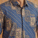 Tangit - Mandalas Kemeja Batik Pria Premium Lengan Pendek - Mandalas