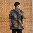 Tangkasa - Mandalas Kemeja Batik Pria Premium Lengan Pendek - Mandalas