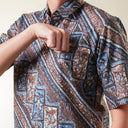 Tangkuru - Mandalas Kemeja Batik Pria Premium Lengan Pendek - Mandalas