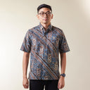 Tangkuru - Mandalas Kemeja Batik Pria Premium Lengan Pendek - Mandalas