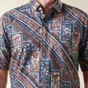 Tangkuru - Mandalas Kemeja Batik Pria Premium Lengan Pendek - Mandalas