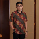 Tangra - Mandalas Kemeja Batik Pria Premium Lengan Pendek - Mandalas
