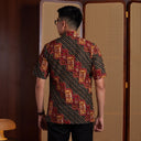 Tangra - Mandalas Kemeja Batik Pria Premium Lengan Pendek - Mandalas